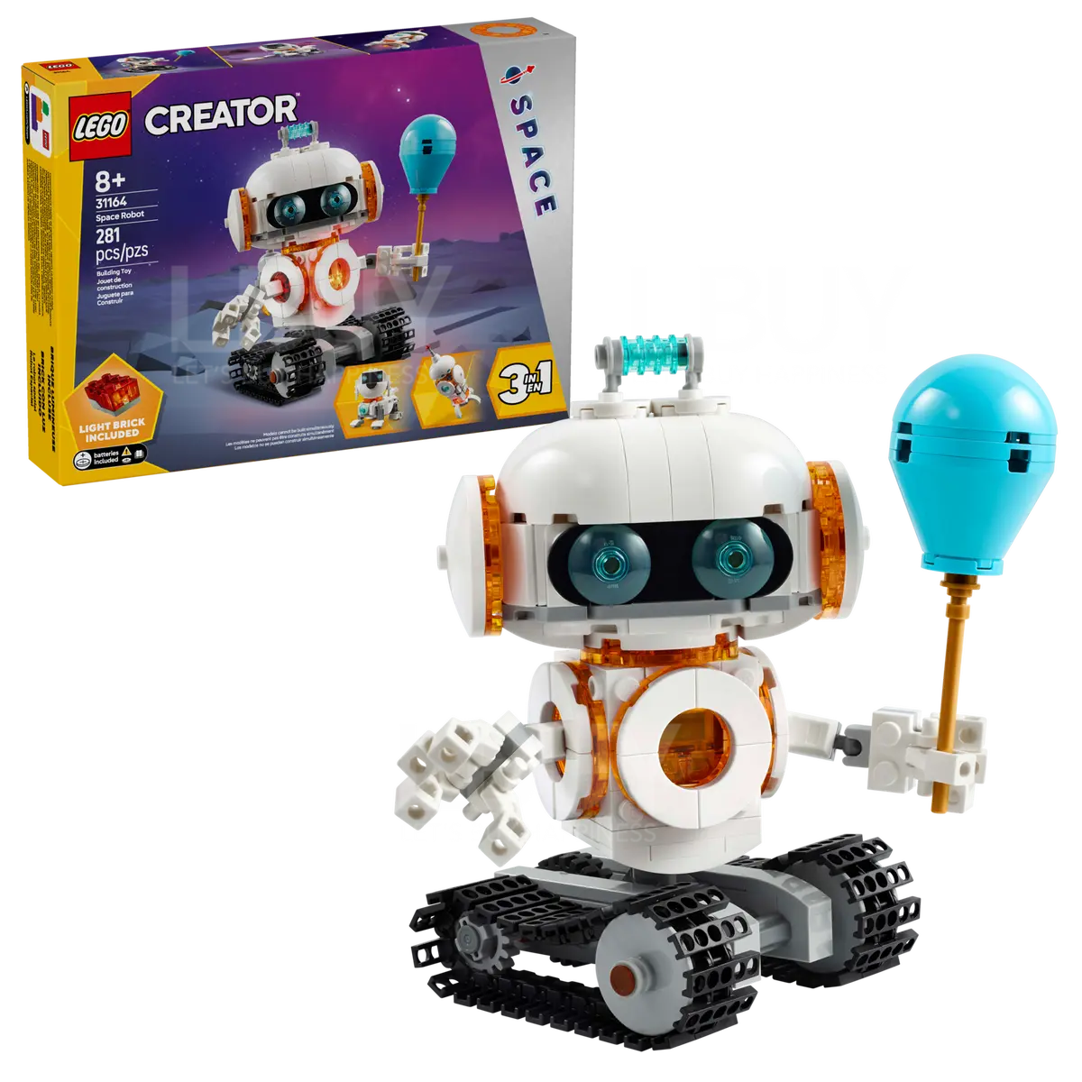 LEGO 31164 Creator 3 in 1 太空机器人 8+