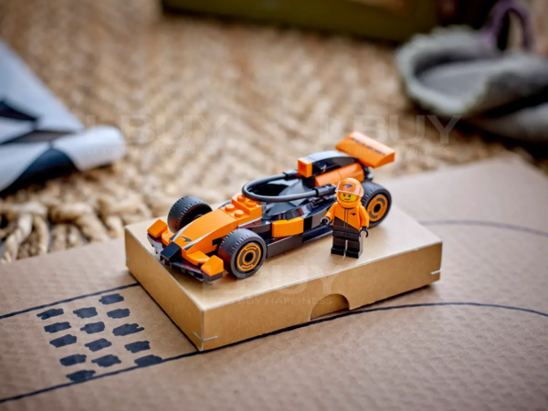 LEGO-LEGO 60442 City F1® 賽車手和McLaren 賽車6+