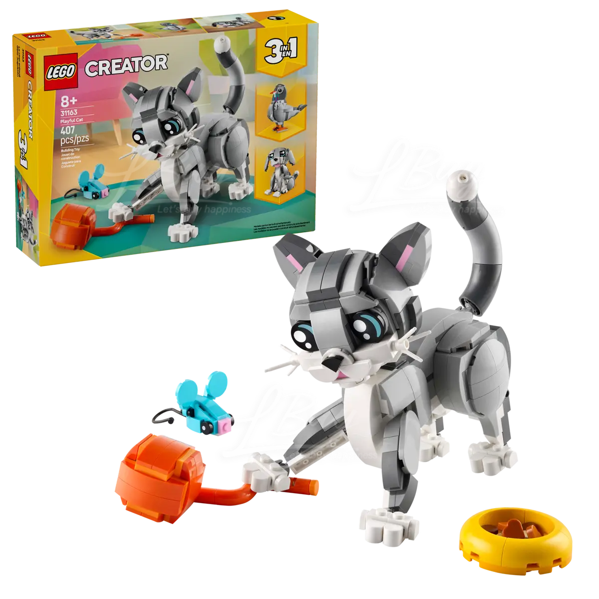 LEGO 31163 Creator 3 in 1 Playful Cat 8+