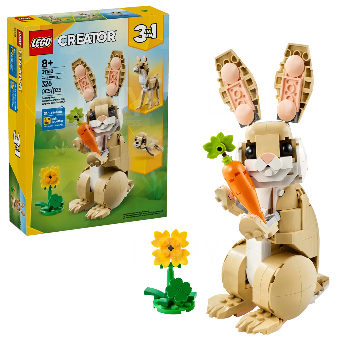LEGO 31162 Creator 3 in 1 可爱小兔 8+