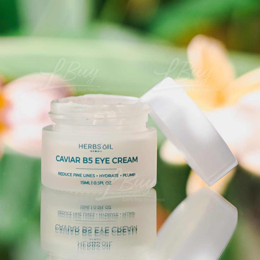 Herbs'Oil Hawaii Caviar B5 Eye Cream  15ml (Depuff & Recharge)