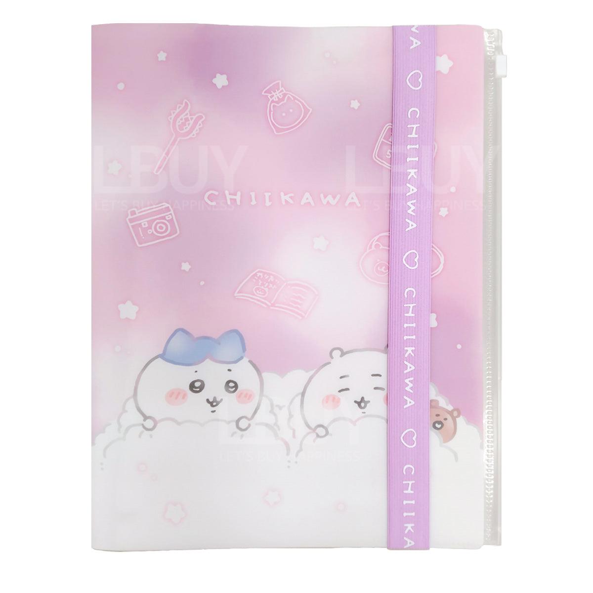 Chiikawa A4  6口袋File 粉红色款