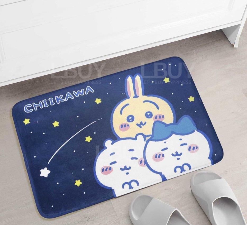 Chiikawa 吉伊卡哇地墊 許願 小可愛小八兔兔 台灣直送
