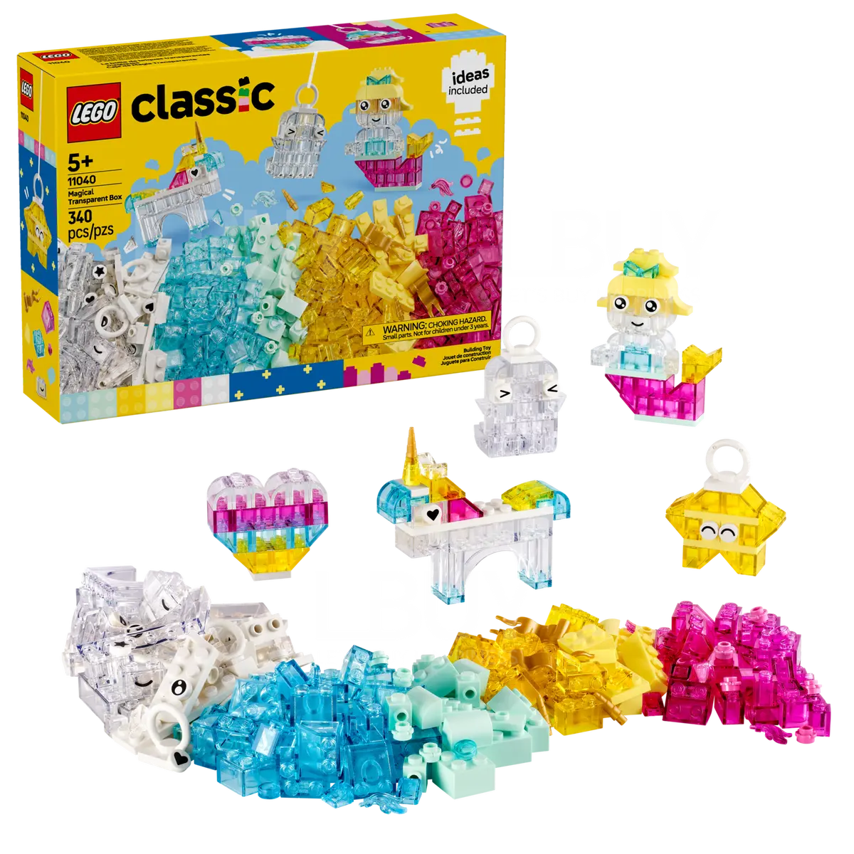 LEGO 11040 Classic Magical Transparent Box 5+
