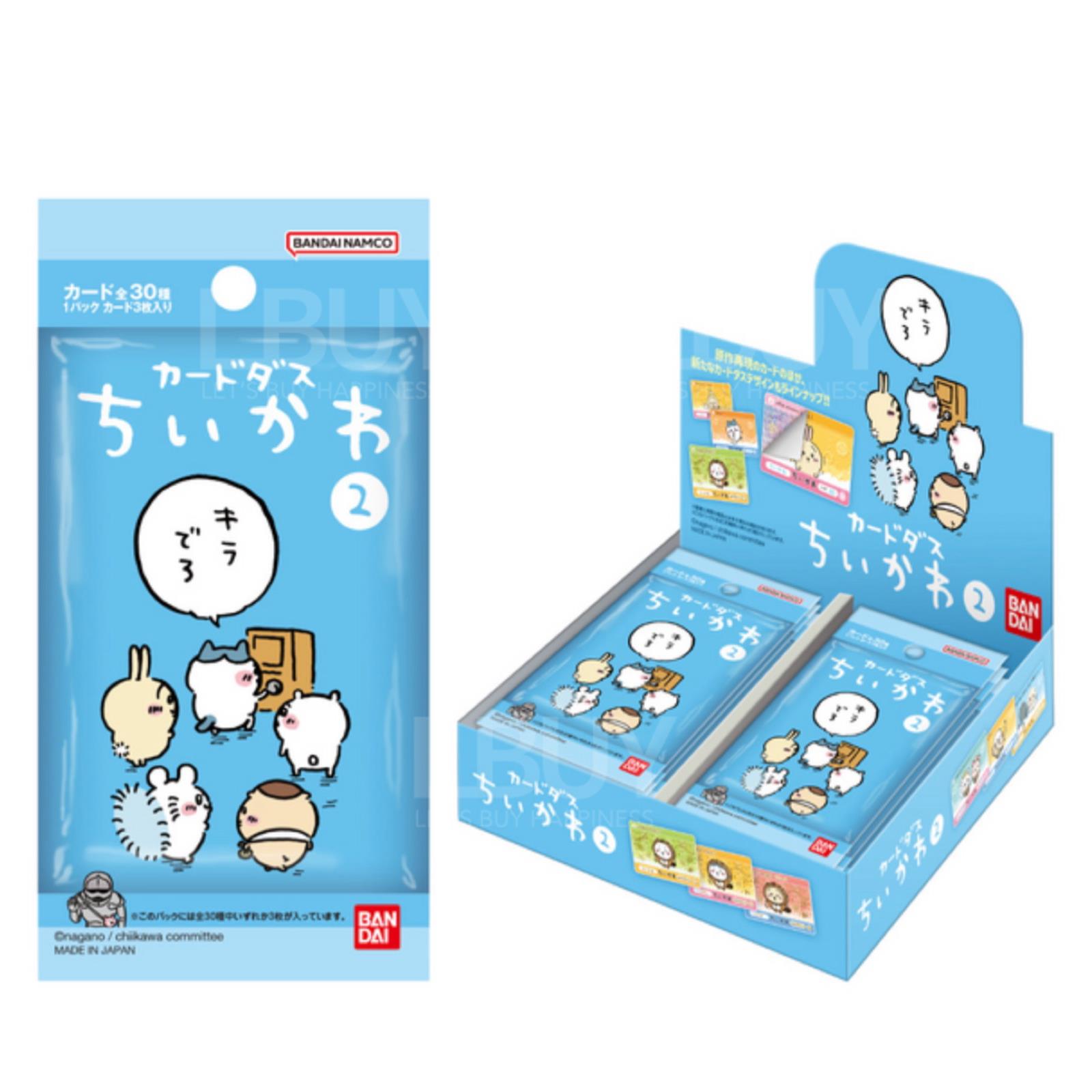 Chiikawa Blue Box Original Cards 2 Original Box 20 Pack