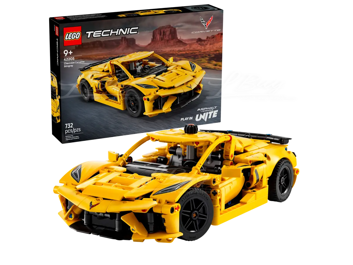 LEGO 42205 Technic Chevrolet Corvette Stingray 9+