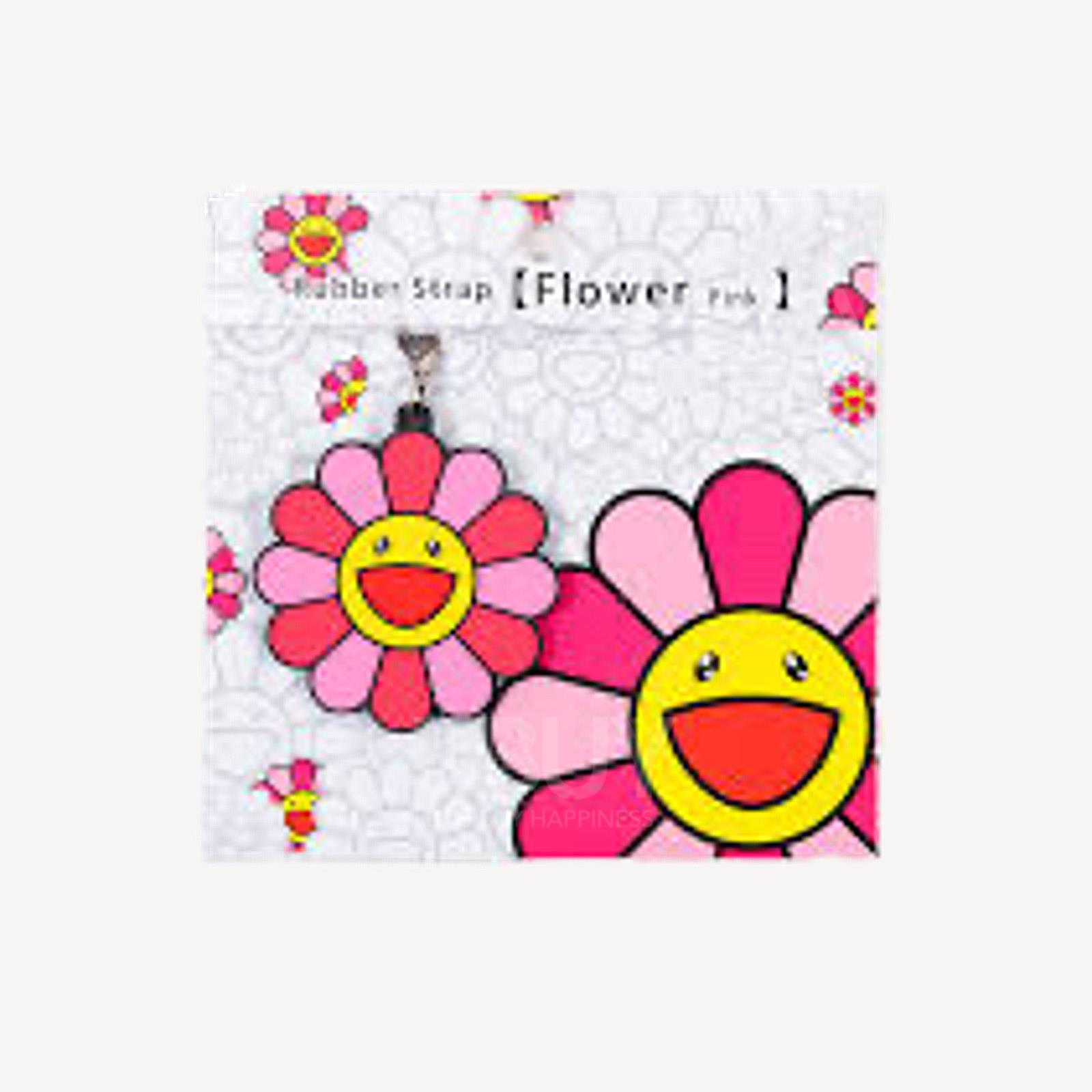 村上隆 Rubber Strap Flower Pink