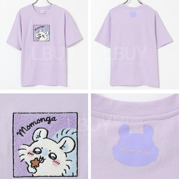 Chiikawa 刺绣t-shirt 飞鼠