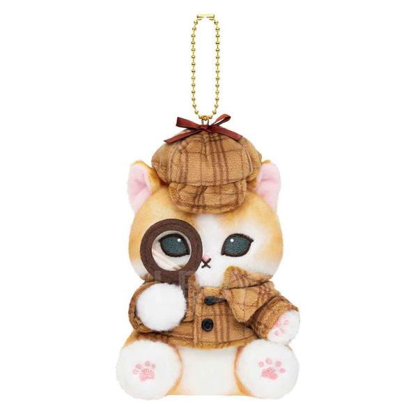 Mofusand 偵探貓公仔掛飾