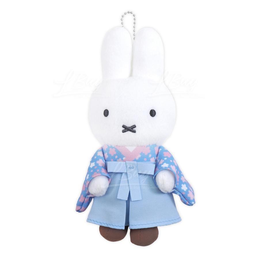 Miffy 樱花蓝色挂饰毛公仔