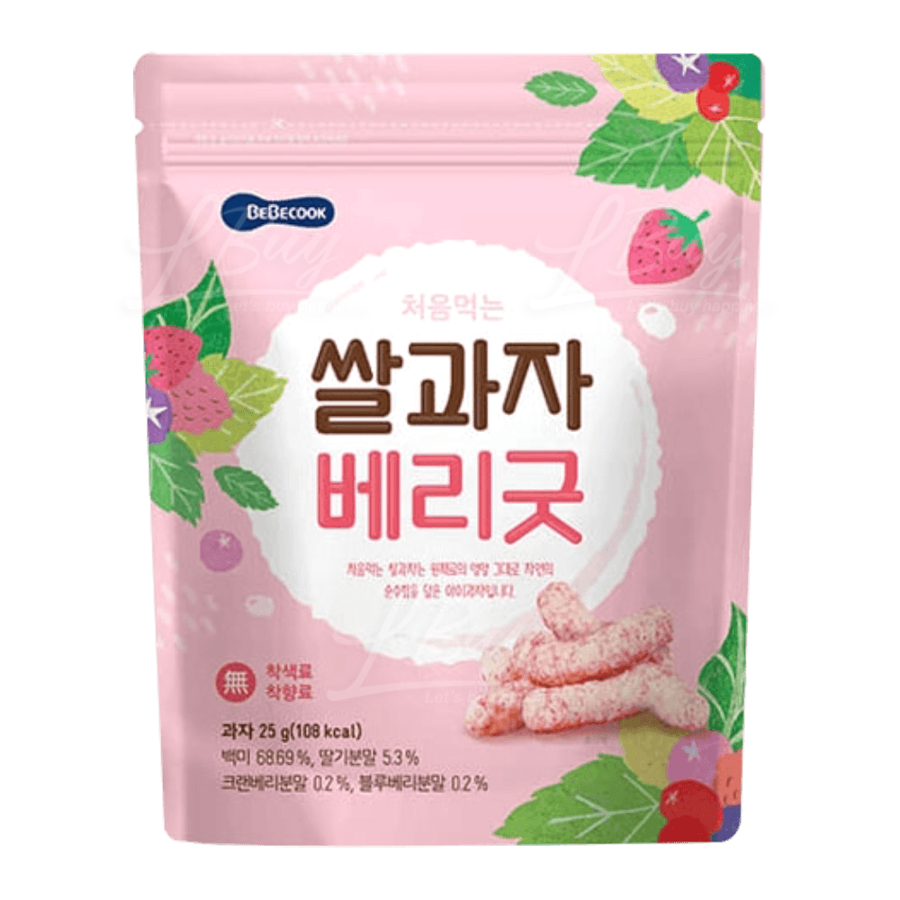 Bebecook Rice Shack Berries Flavor 25g (12M+)