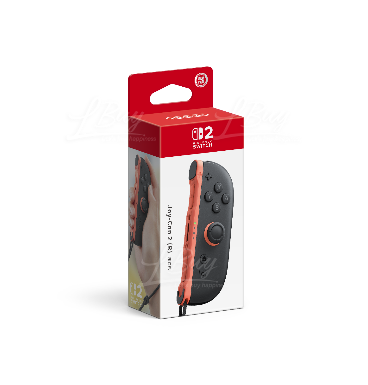 Nintendo Switch 2 Joy-Con 2 (R) 控制器 - 粉紅
