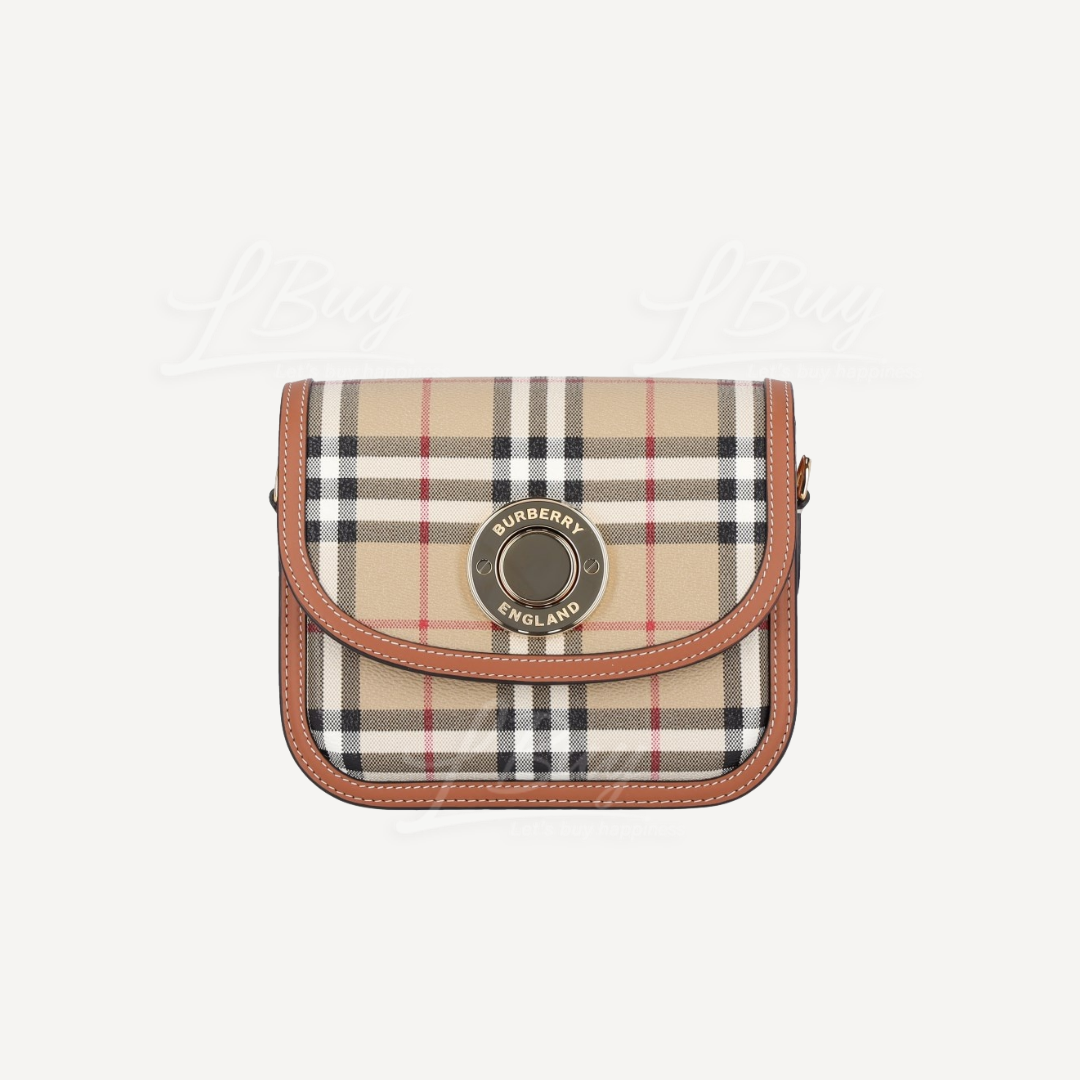 Burberry 格仔Small Elizabeth 斜揹袋