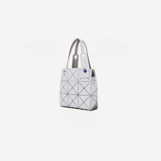 ISSEY MIYAKE CARAT TOTE BAG PINK WITH RED BUCKLE