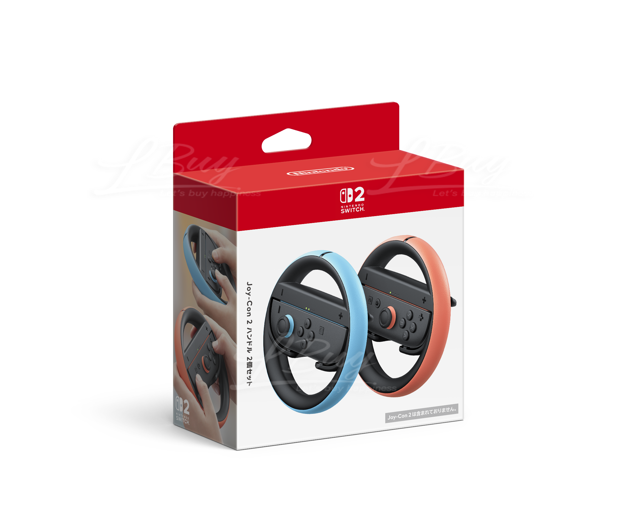 Nintendo Switch 2 Joy-Con 2 Wheel (set of 2) Light Blue/Light Red