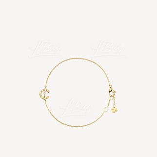 Chanel Coco 18K 米色金手鍊