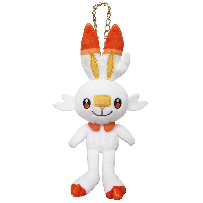精灵宝可梦毛公仔 - PM34 炎兔儿 吊饰公仔