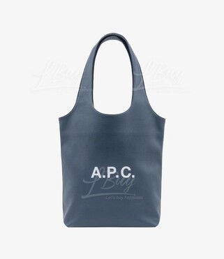 A.P.C. Logo Ninon Small Tote Bag 深海軍藍色 小號手挽袋