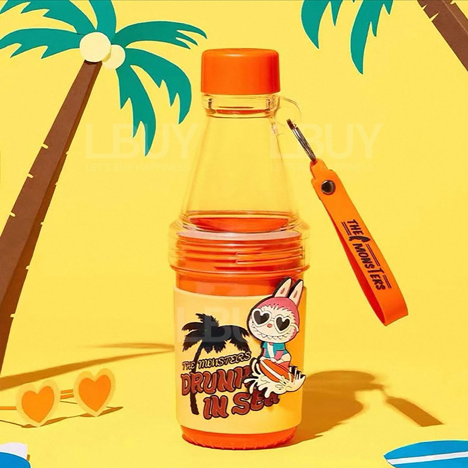 THE MONSTERS 醉爱在海边系列随行杯LABUBU周边