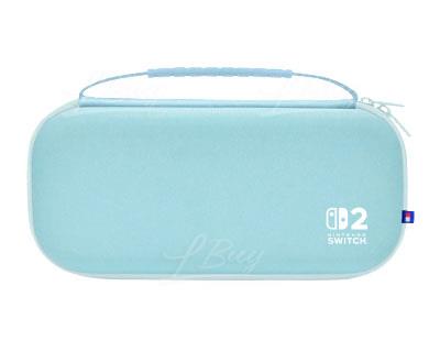 HORI EVA轻薄硬壳主机保护包 Plus款 -澹蓝色 for Nintendo Switch 2