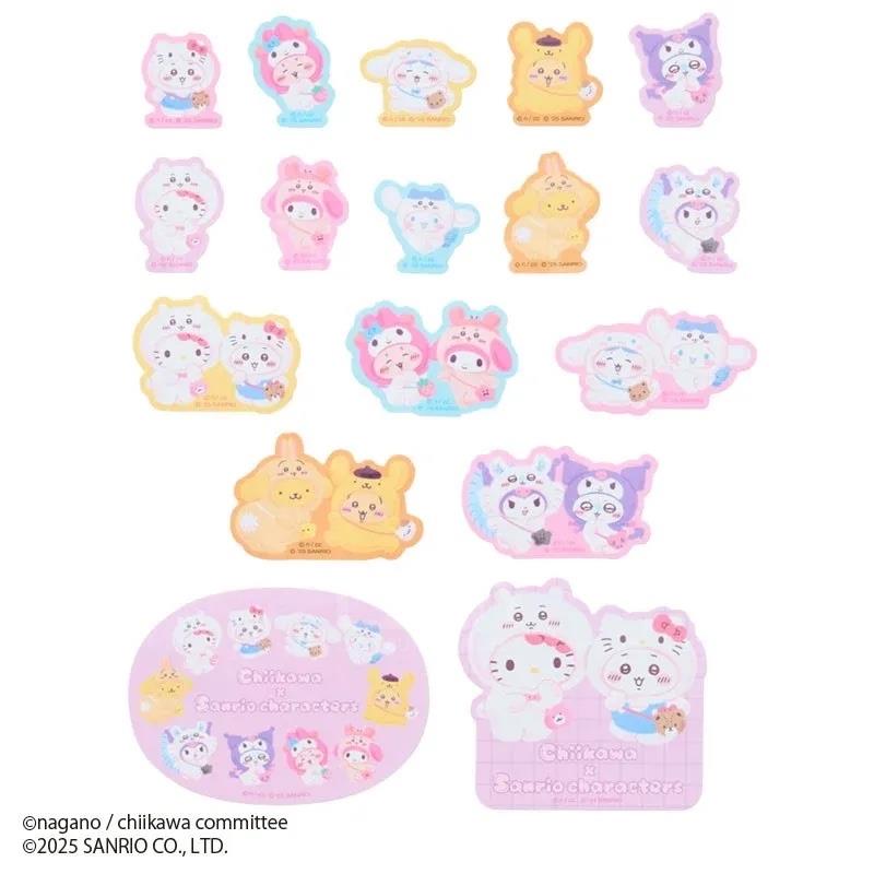 Chiikawa x Sanrio 限定贴纸