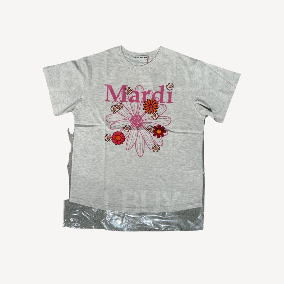韓國Mardi Mercredi TSHIRT FLOWERMARDI BLOSSOM_OATMEAL PINK