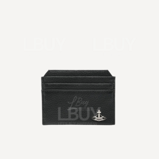 Vivienne Westwood Orb Logo 切角黑色卡片套
