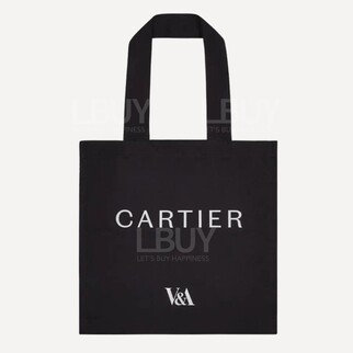 Cartier V&A London Exhibition Joint Canvas Bag Water Drop Brooch