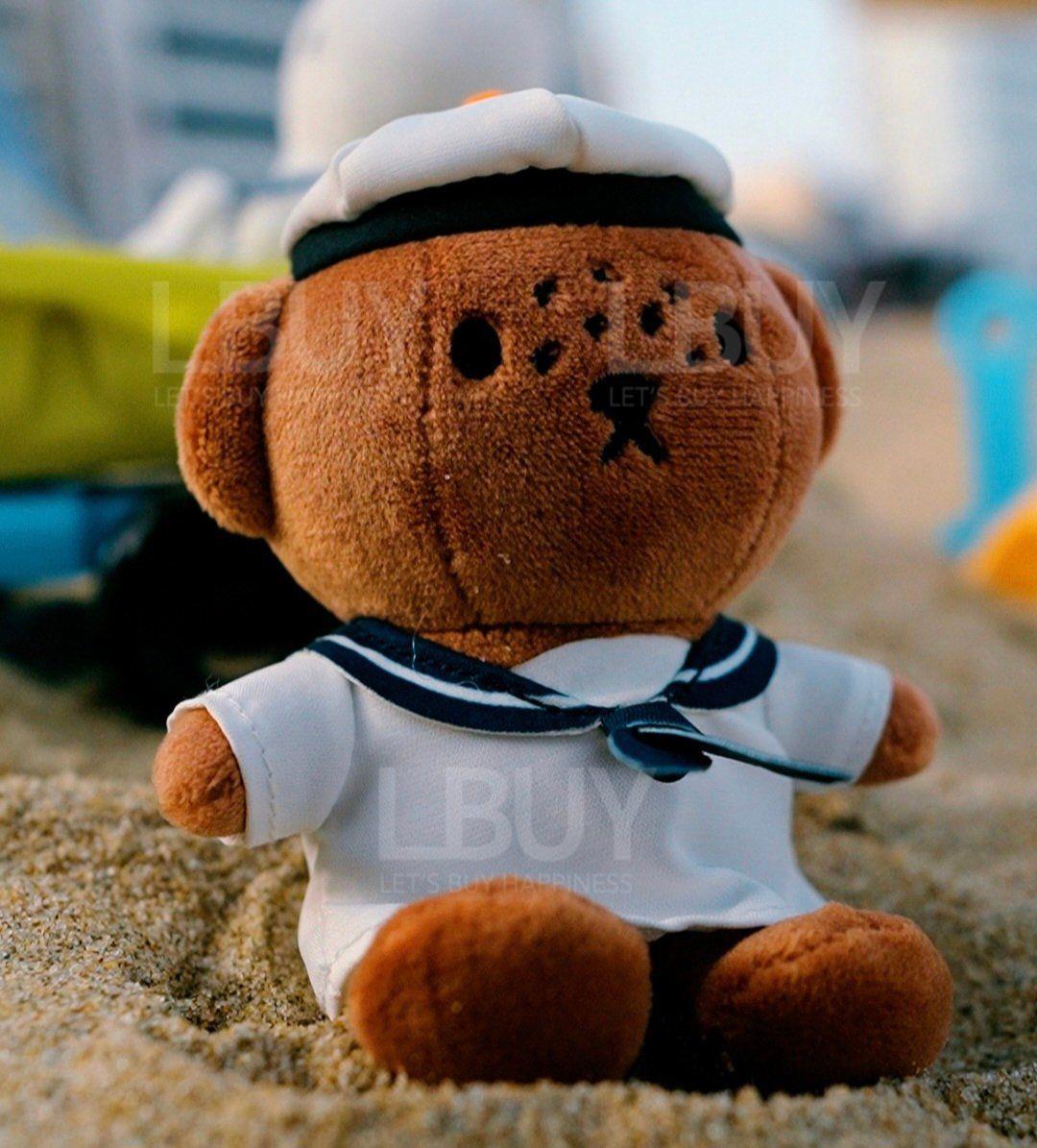 韩国釜山限定Miffy水手系列 Boris水手公仔钥匙扣