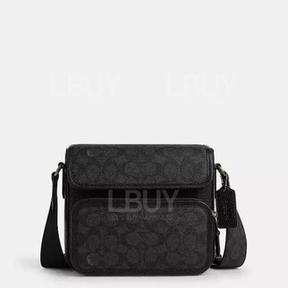Coach Sullivan Flap Crossbody Bag In Signature Canvas