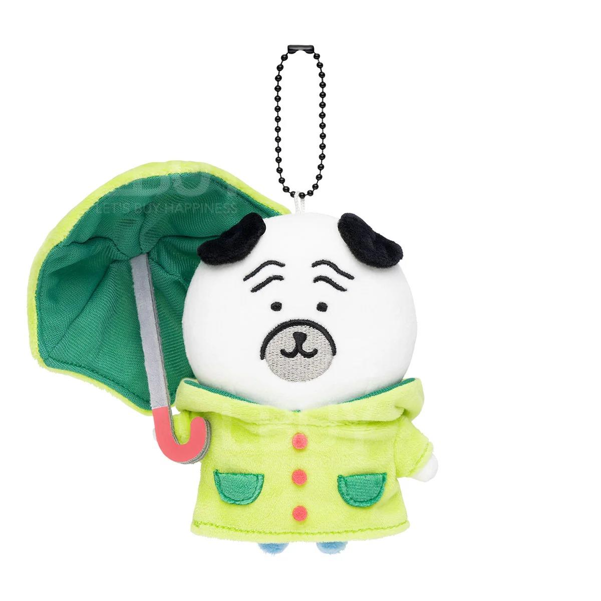 Nagano 雨衣公仔掛飾 八哥