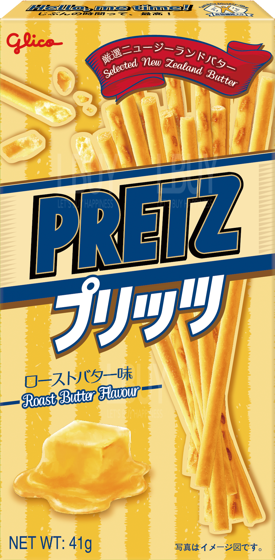 固力果百力滋香烤牛油味餅乾條41g