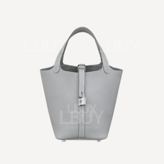 Hermes Picotin Lock 18 Bag 手挽袋 木偶灰 銀扣