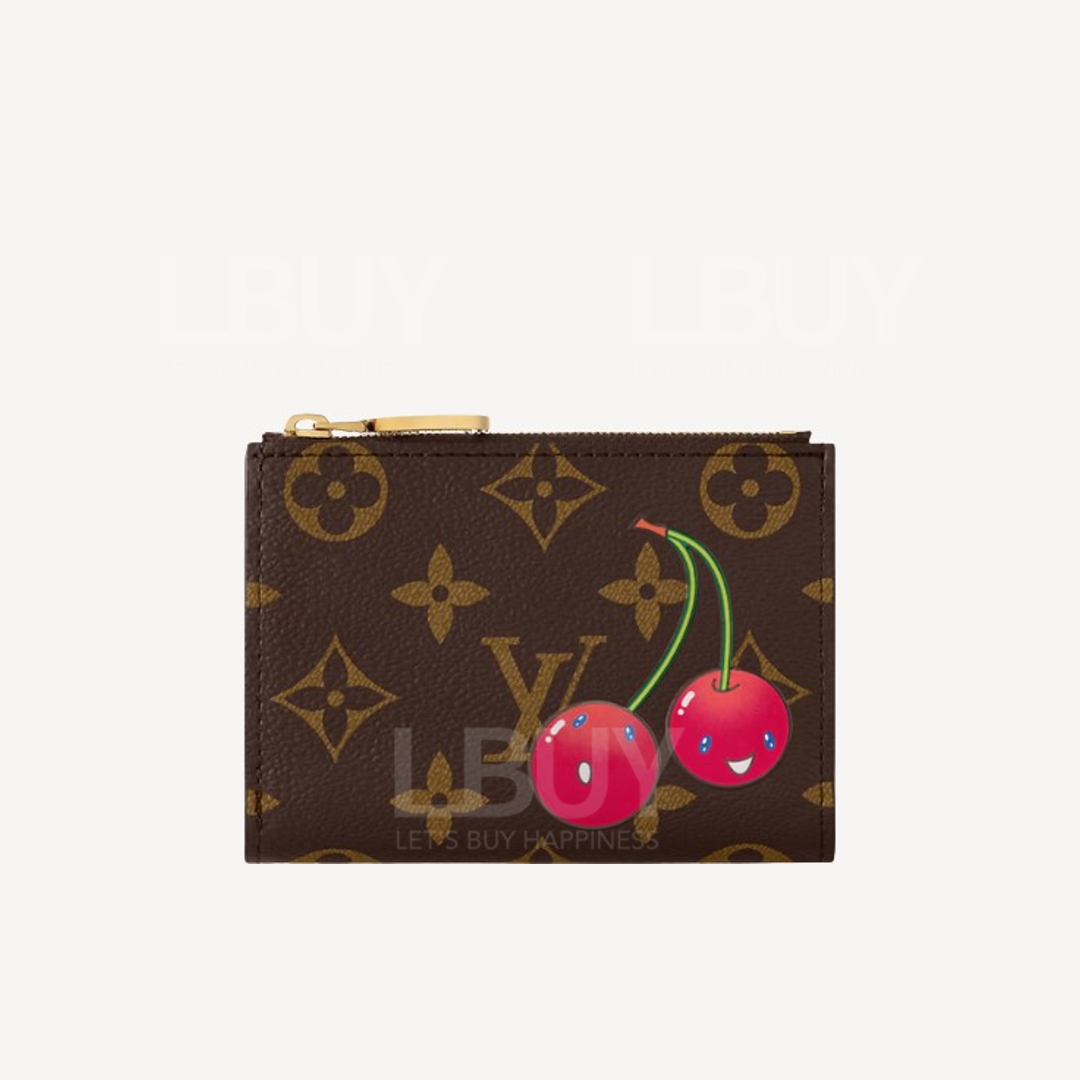 LV x TM Lisa Wallet 樱桃图案钱包 M13420