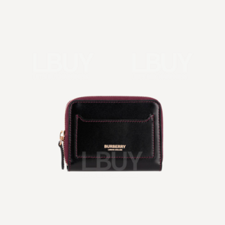 Burberry Mini Zip Around 黑色拉链短银包 80904681