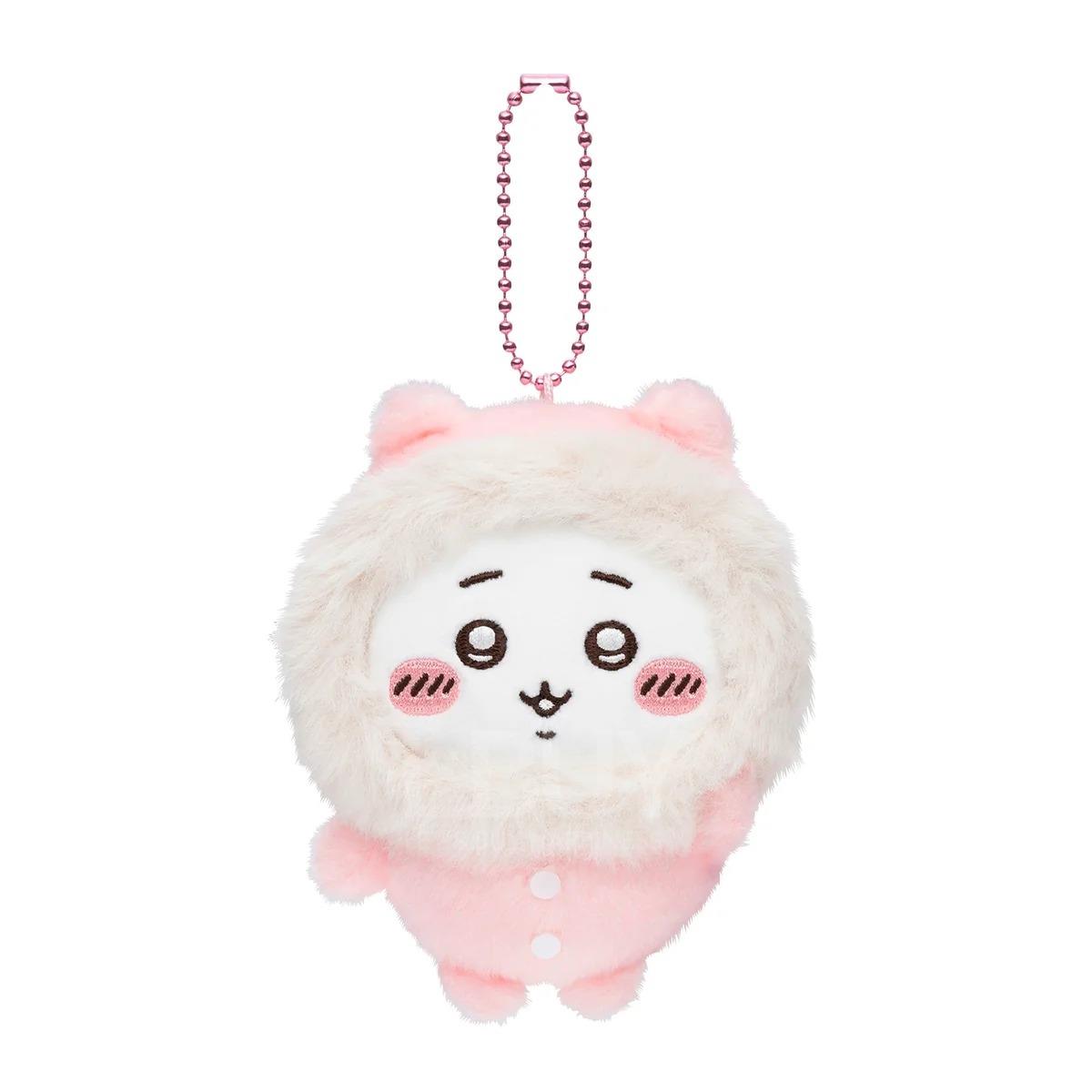 Chiikawa Fleece Pajamas Party Fur Doll Hanging Ornament Small Cute