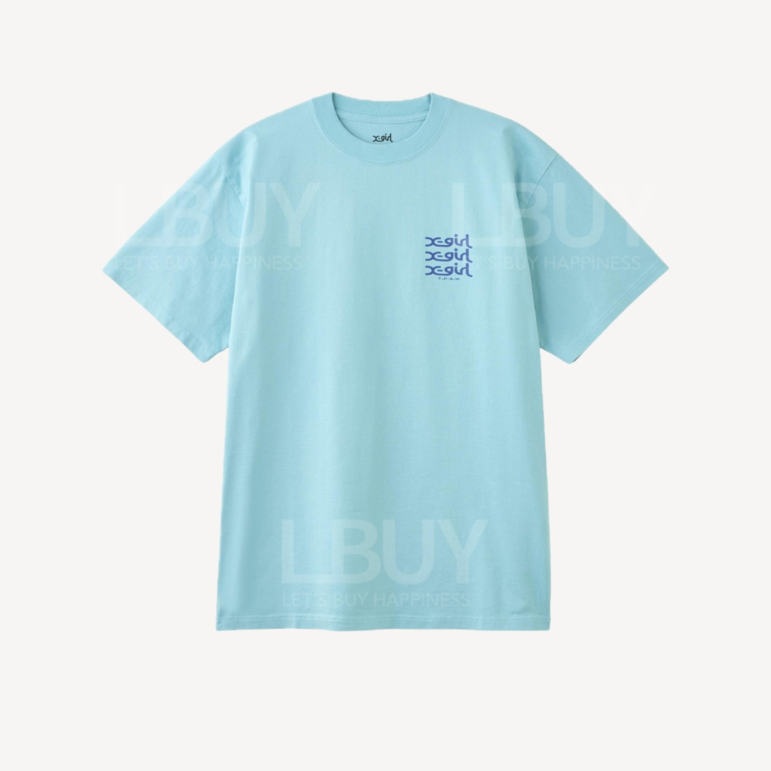 X-Girl Glow Logo S/S Tee Green