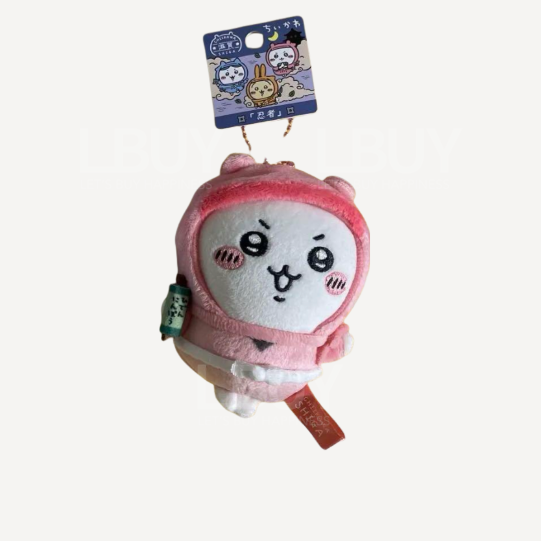 CHIIKAWA Shiga 限定忍者挂饰毛公仔 小可爱