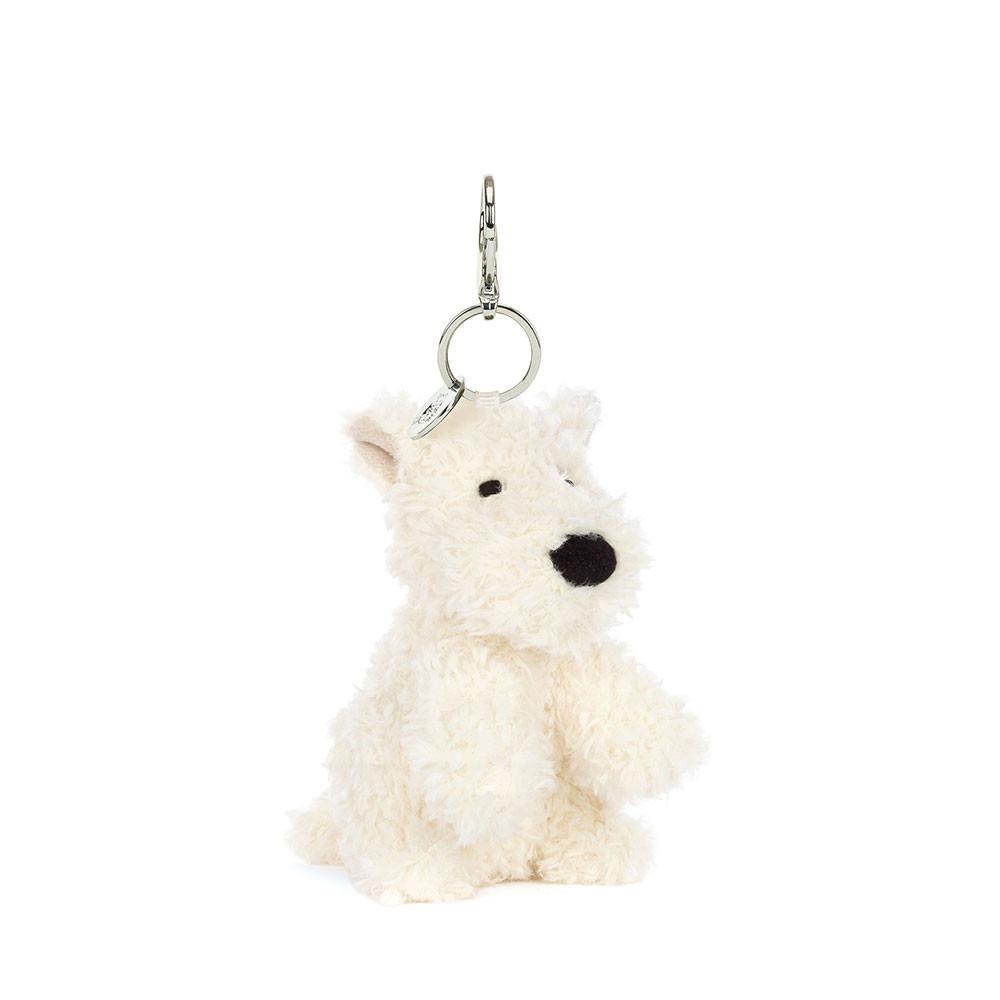Jellycat Munro Scottie Dog Bag Charm, 16cm