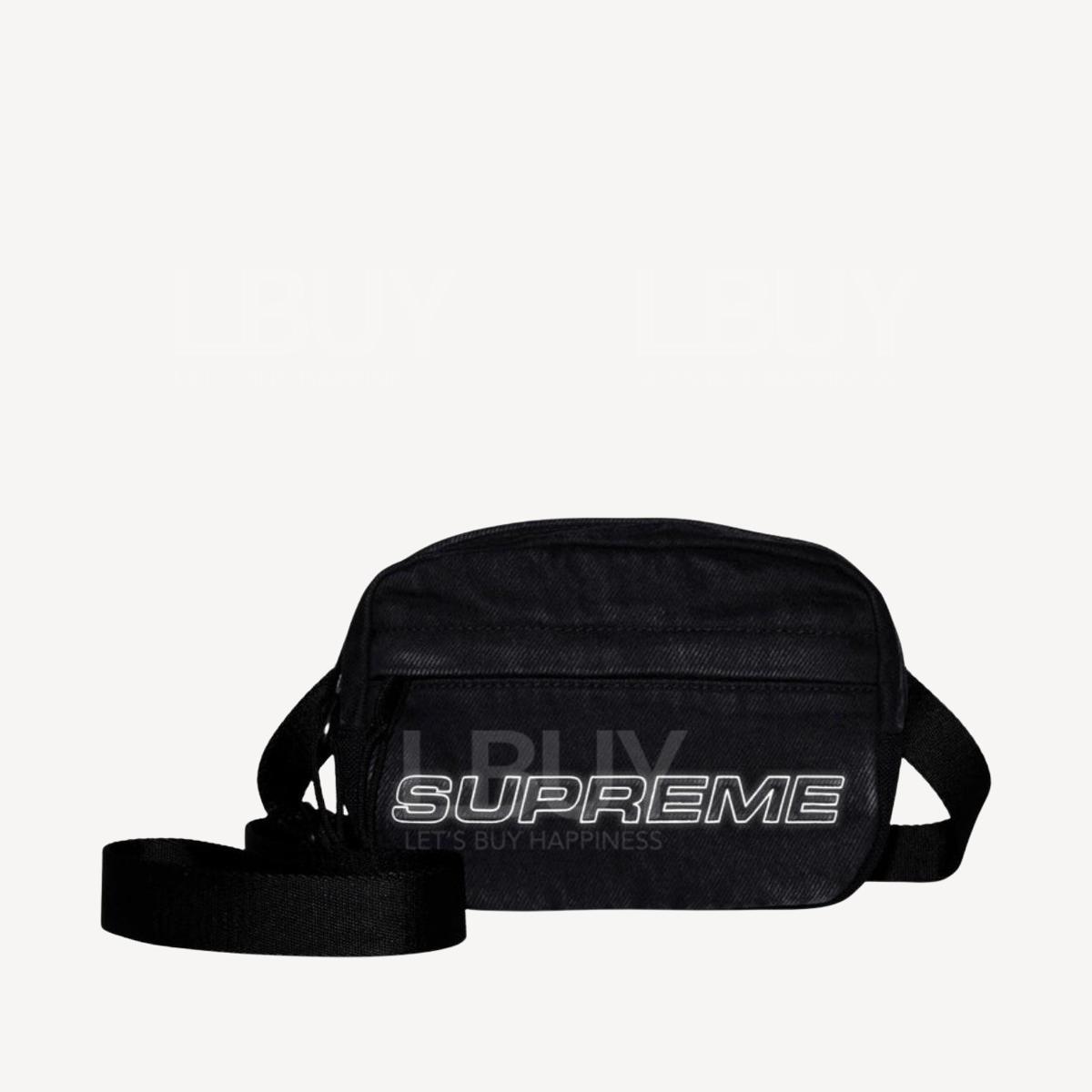 Supreme Denim Mini Shoulder Bag Black