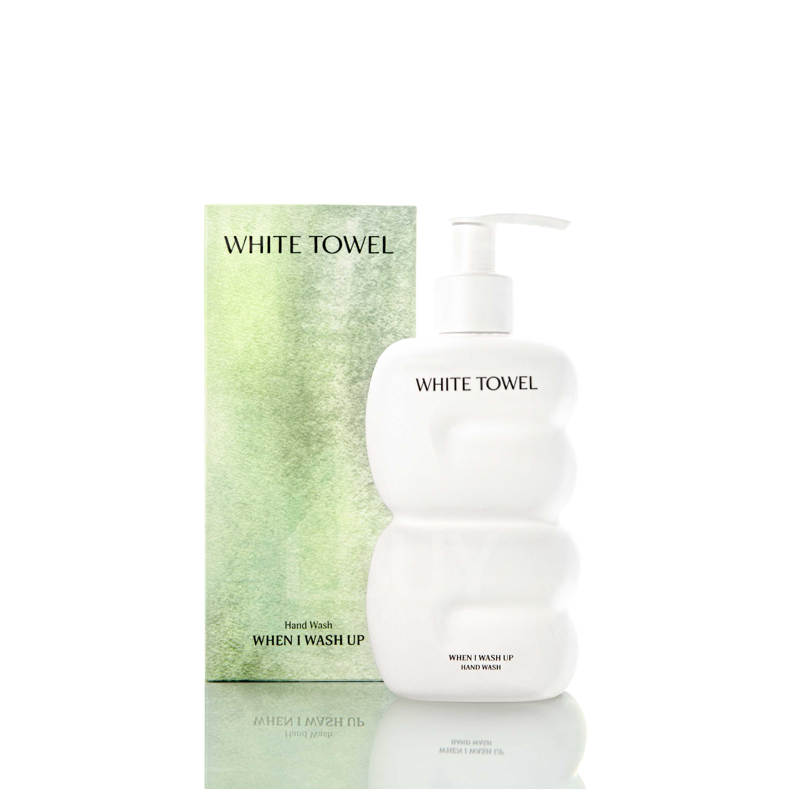 White Towel Hand Wash - When I Wash Up 350ml
