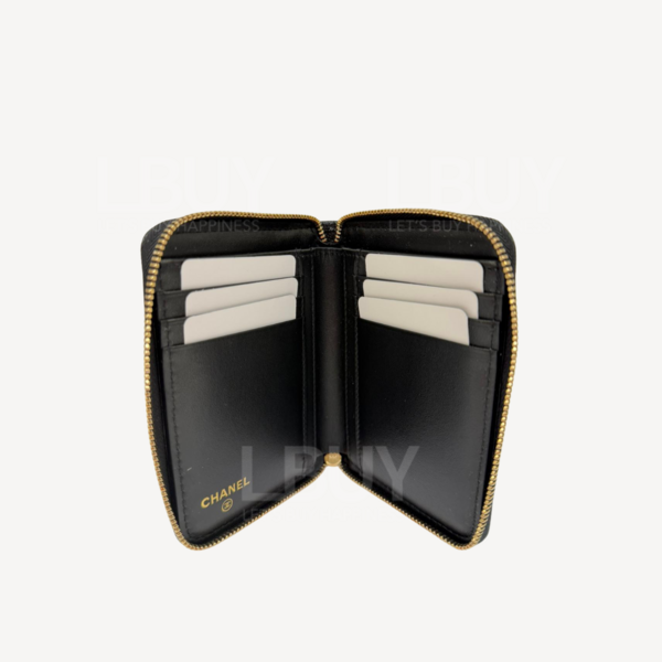 Chanel-Chanel CC Logo Zipper Wallet AP5082