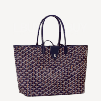 Goyard Saint Louis Bag PM 單肩手袋手挽袋 附皮革磁石夾 深藍色