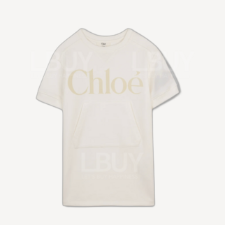 Chloe Logo Sweatshirt Cream