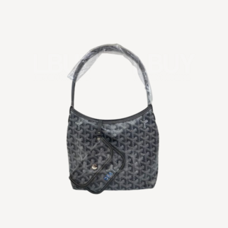 Goyard Boheme Hobo Mini 限量版單肩袋 灰色 併藍色繪字Sea