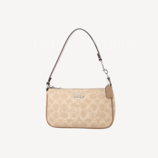 Coach Nolita 19 In Blocked Signature Canvas CW426 SVPWH