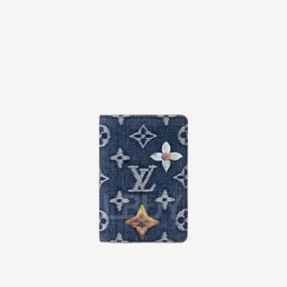 LV 袋裝萬用銀包 牛仔藍色 M27560