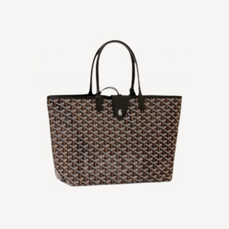 Goyard Saint Louis Bag PM 单肩手袋手挽袋 附皮革磁石夹 黑色