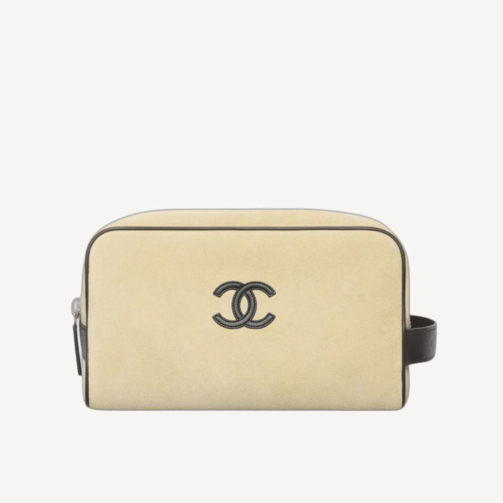 Chanel CC Logo 猄皮小袋子 Pouch AP5266