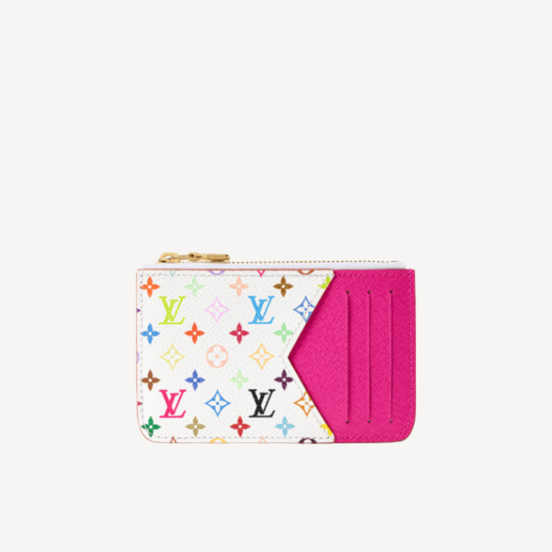 LV x TM Romy 名片夾 白色彩色 M27706